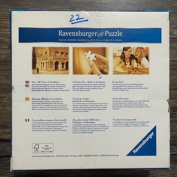 Ravensburger Road Trip USA 1000 Piece Jigsaw Puzzle 🧩 - Picture 3 of 4